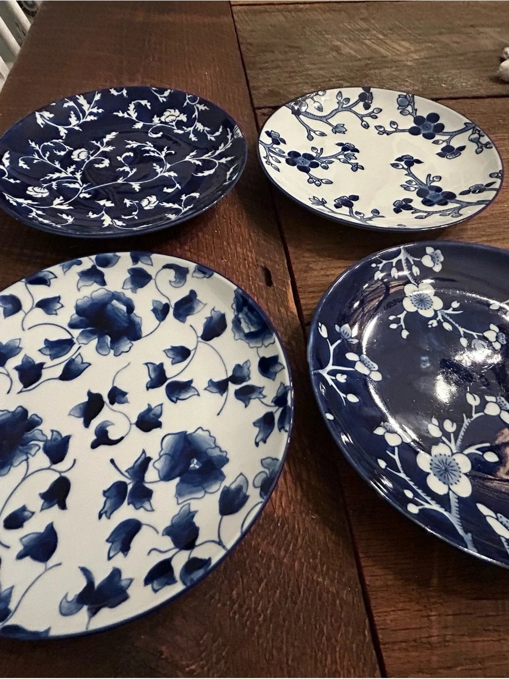 Set of 4 Williams Sonoma Japanese Garden 8
